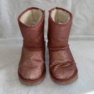 Girls Pink UGG Boots Size 4